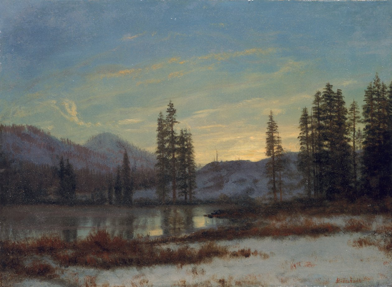 Snow in the Rockies by Albert Bierstadt