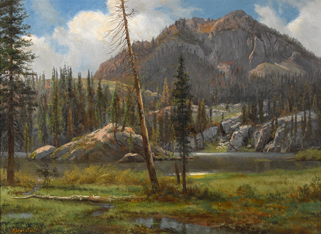Southern Sierra Nevada Mountains by Albert Bierstadt