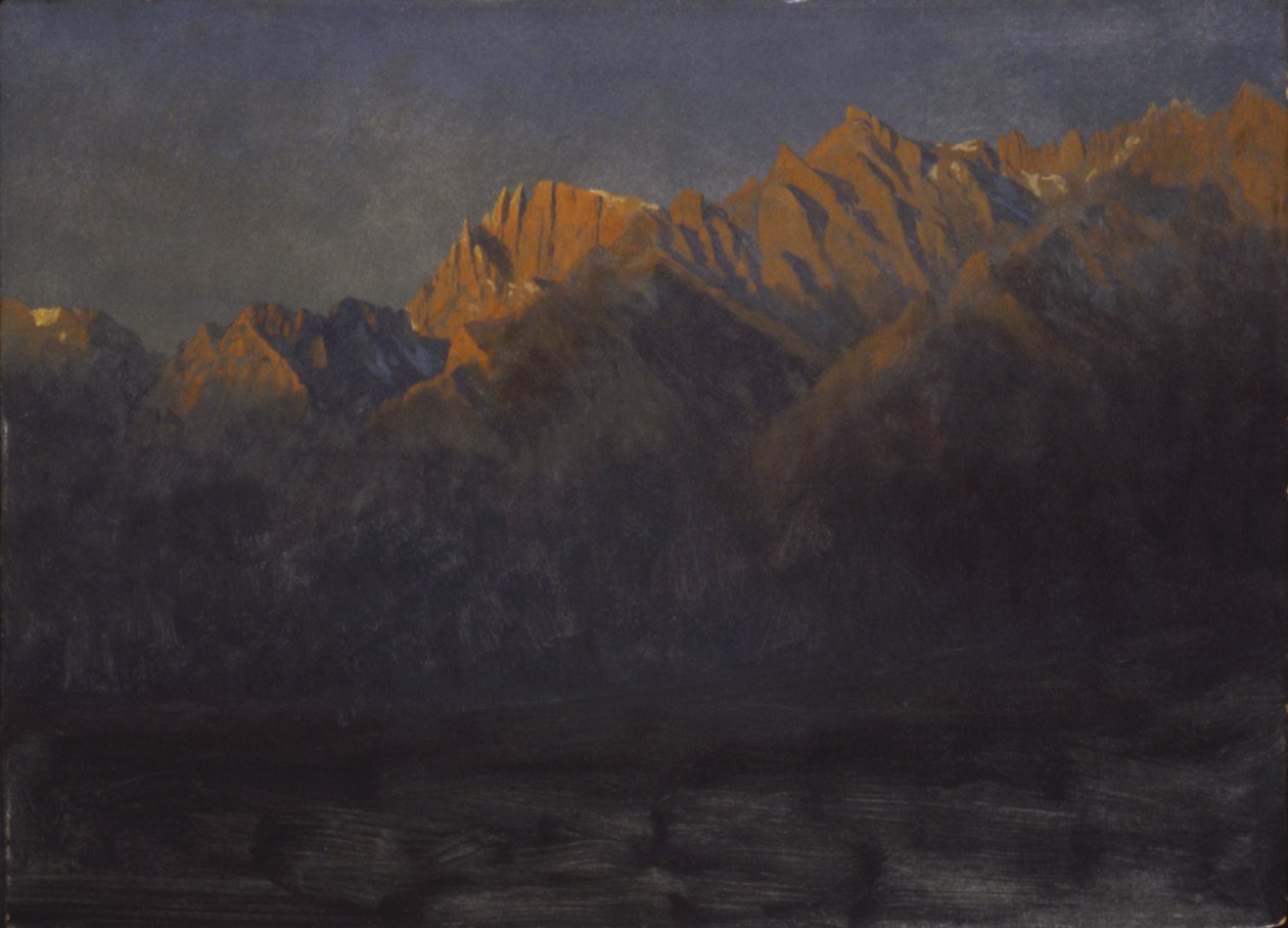 Sunrise in the Sierras by Albert Bierstadt