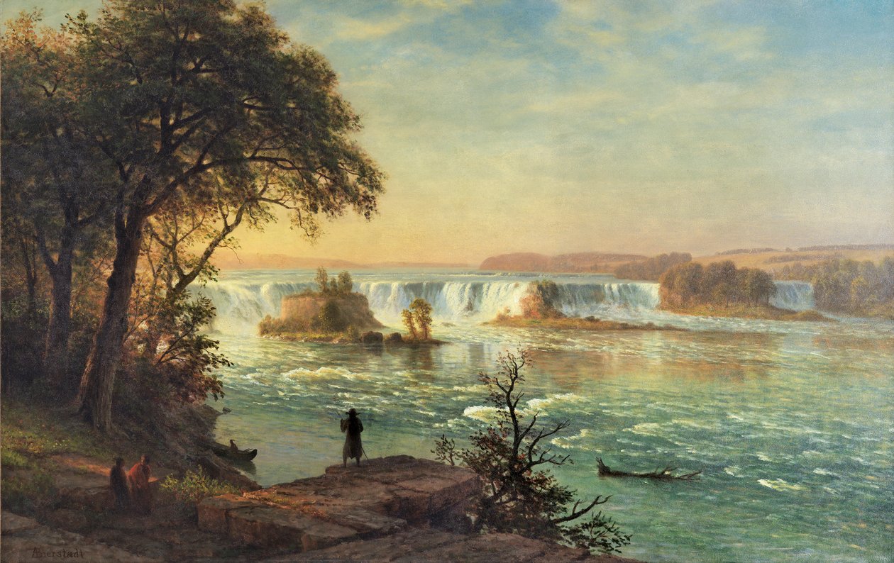 The Falls of St. Anthony by Albert Bierstadt