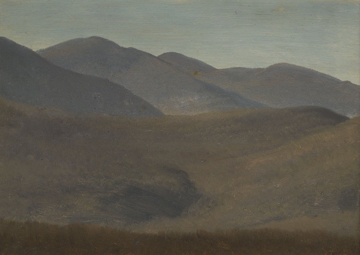 Undulations: White Mountains, N.H. by Albert Bierstadt