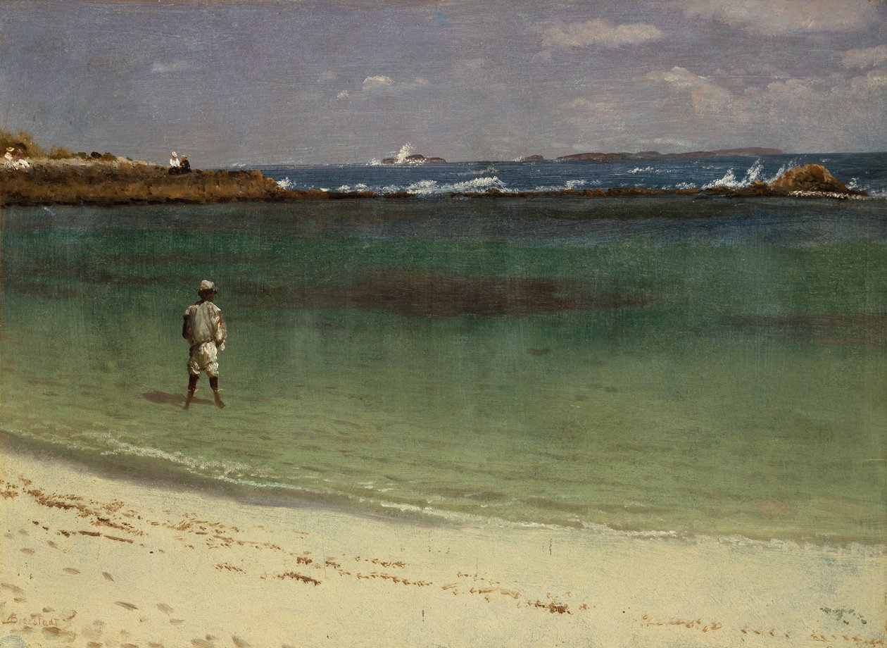 West Indies Coast Scene, c. 1880-93 by Albert Bierstadt