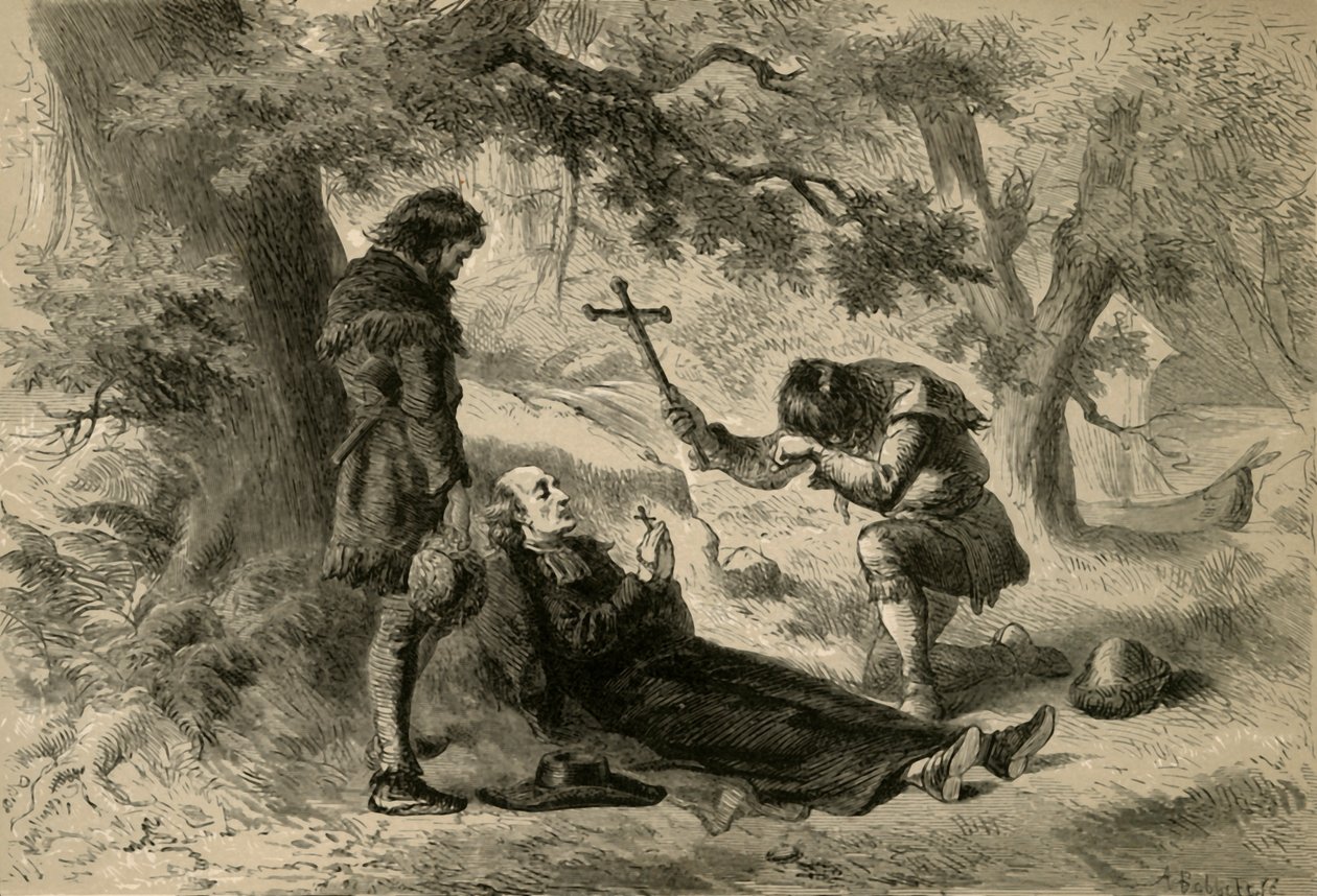 Death of Father Marquette by Albert Bobbett
