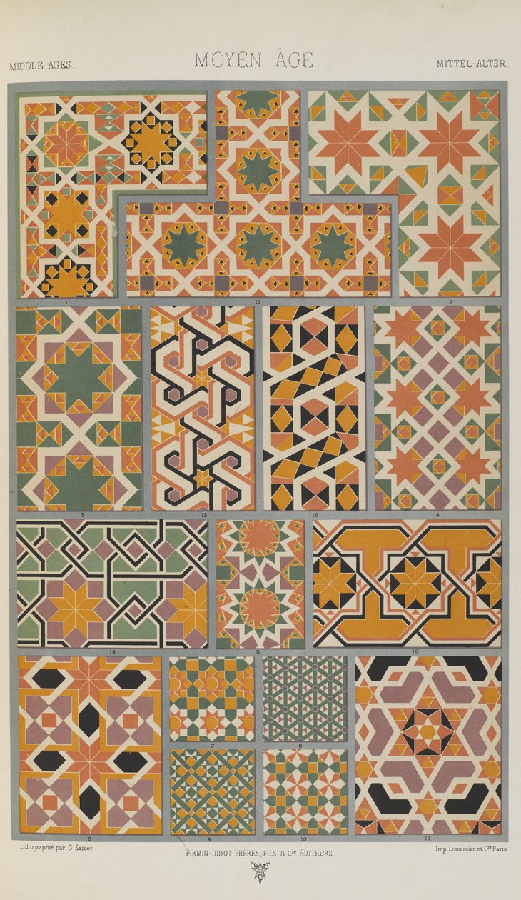 Middle Ages, plate 36 from 