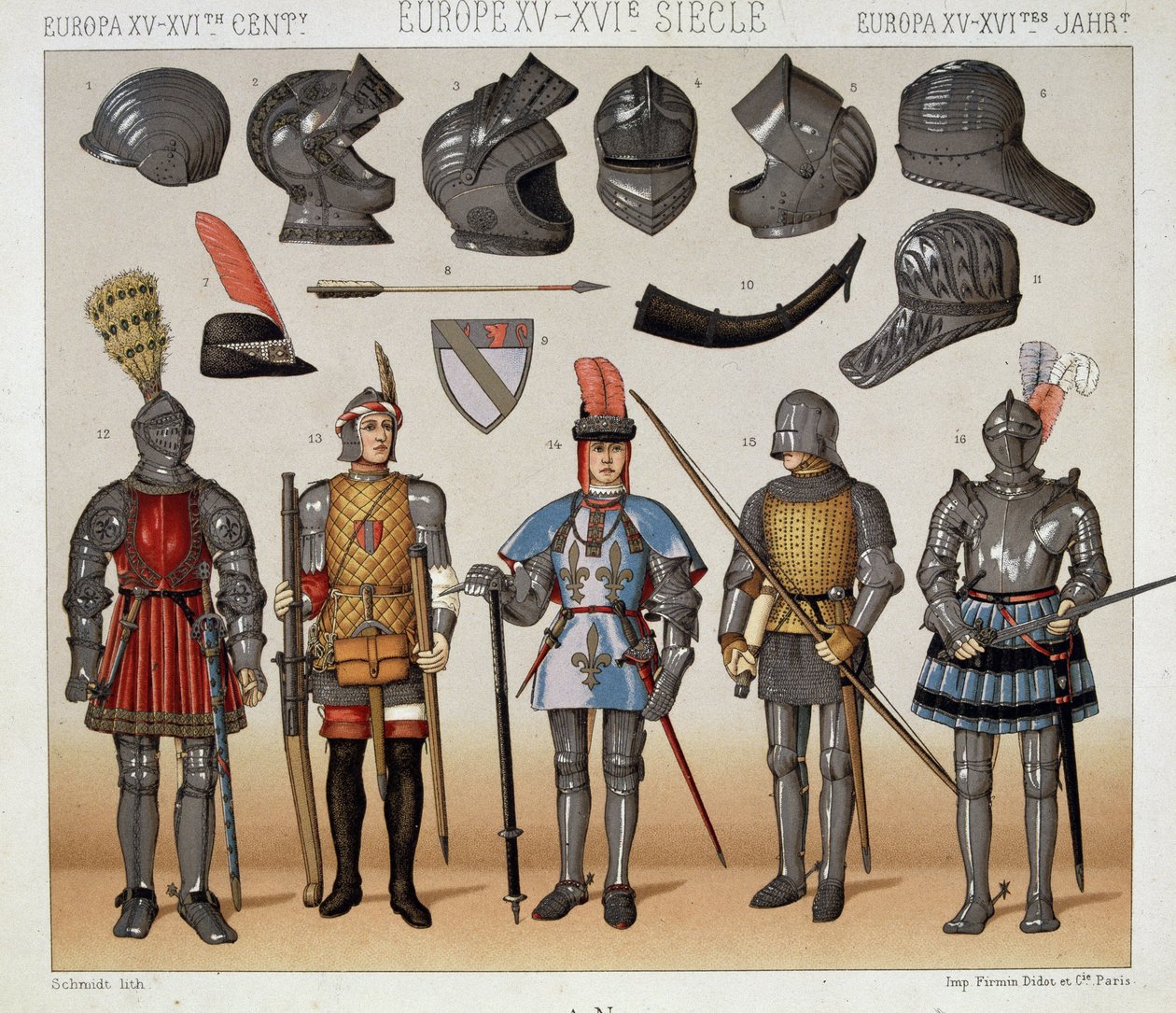 Warriors in the 15th-17th century - in 