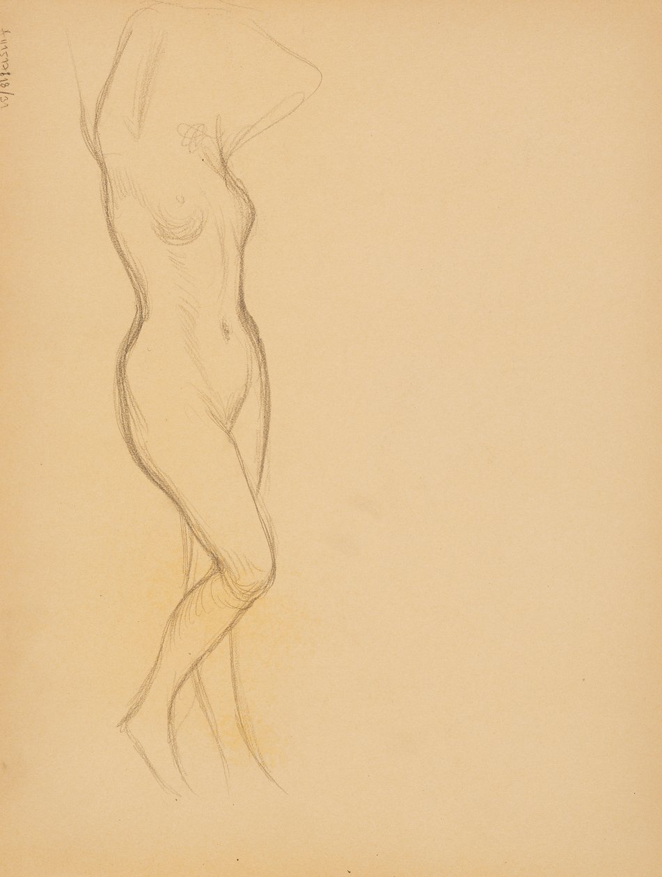 Nude by Albert Edelfelt