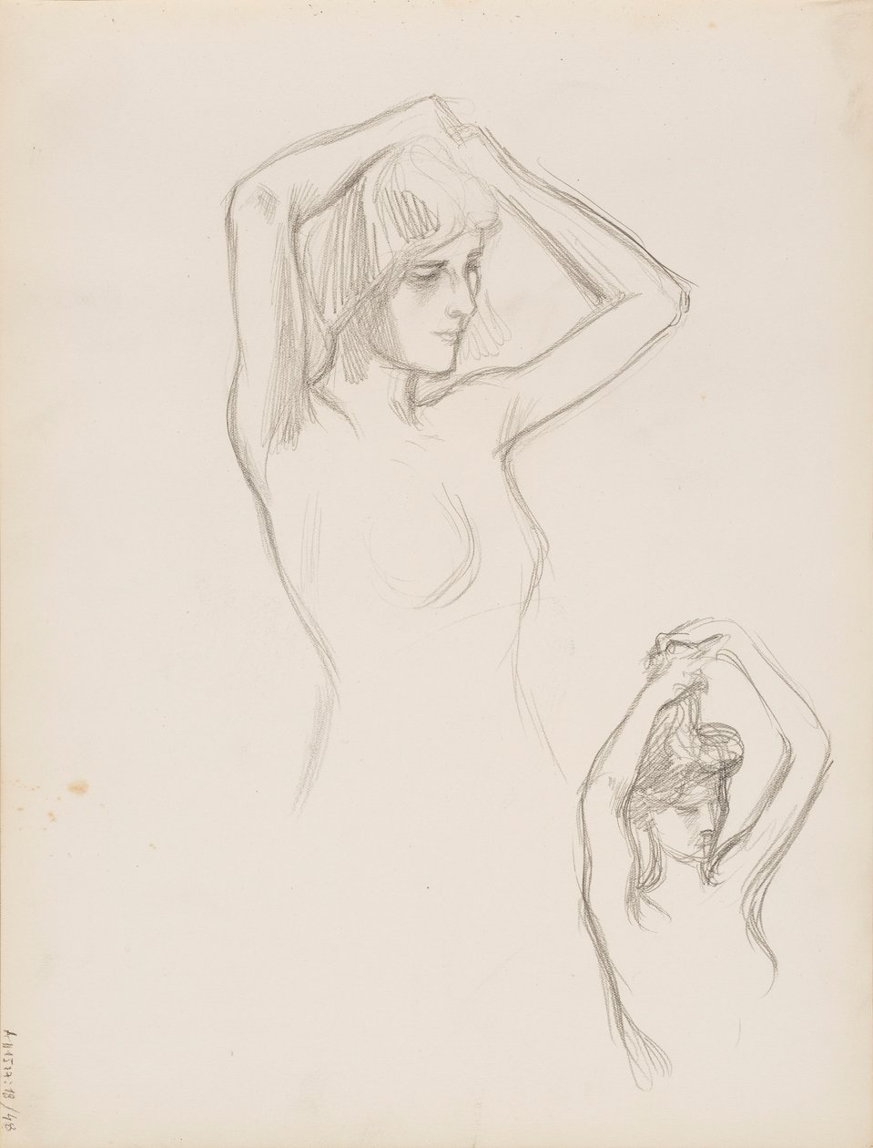 Nude by Albert Edelfelt