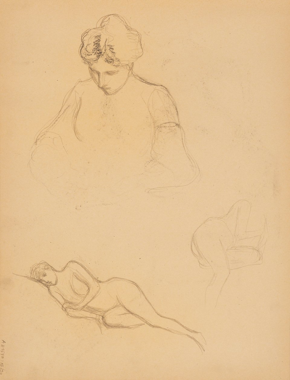 Character Sketches by Albert Edelfelt