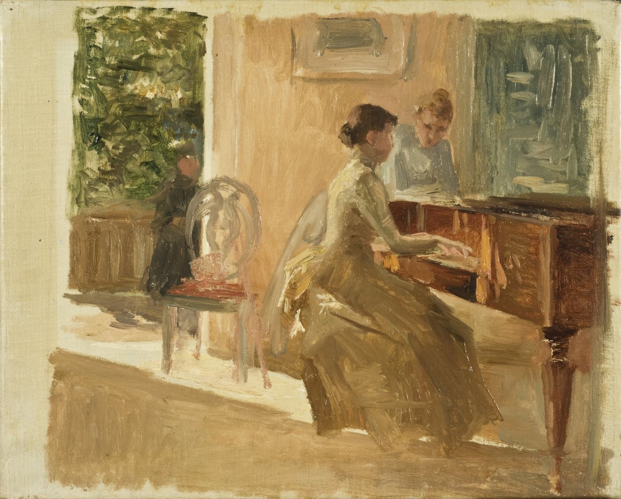 In the Drawing-room at Haiko by Albert Edelfelt