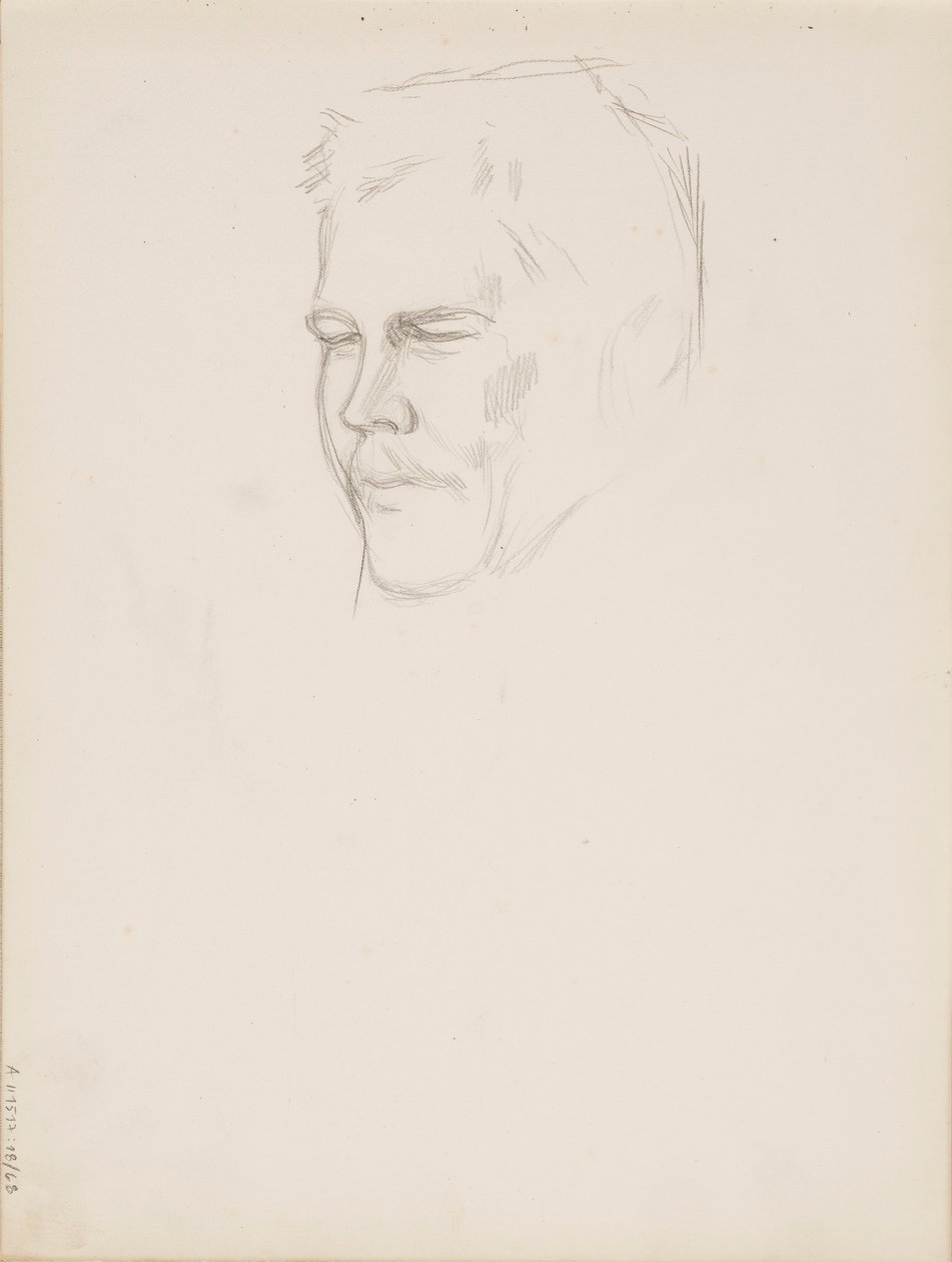 Juho Rissanen by Albert Edelfelt