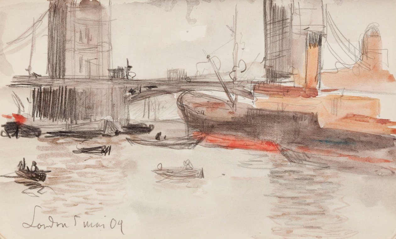 London by Albert Edelfelt