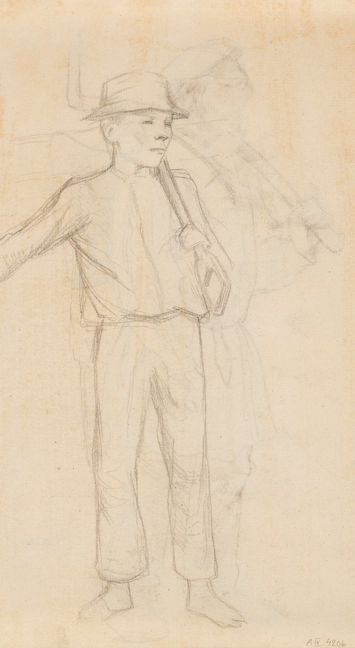 Boy, Possibly a Sketch for the Painting 