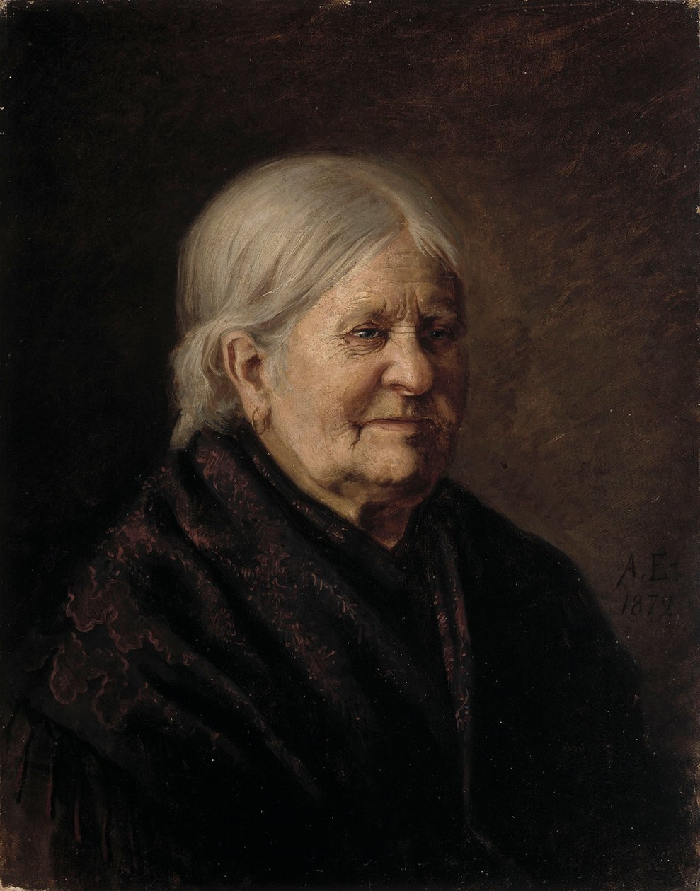 Portrait of Fredrika Snygg (Tajta) by Albert Edelfelt