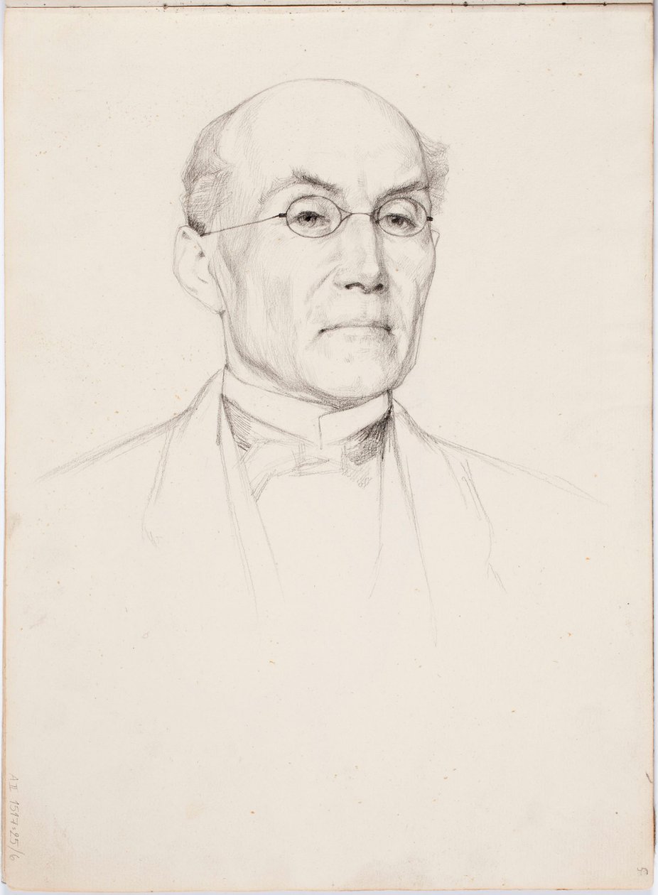 Portrait of a Man by Albert Edelfelt