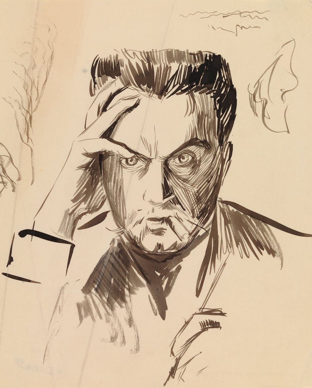 Self-Portrait by Albert Edelfelt