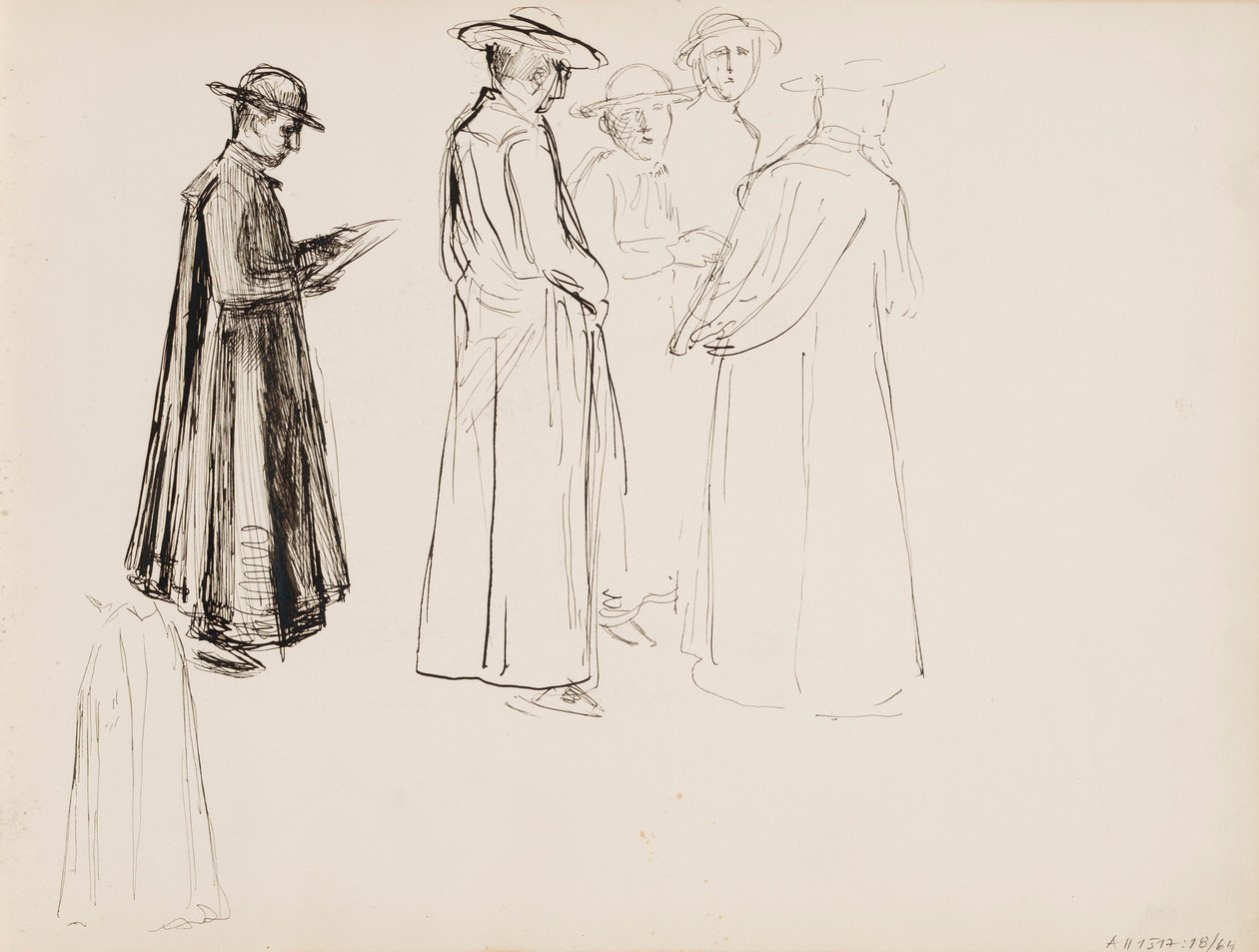 Clergy by Albert Edelfelt