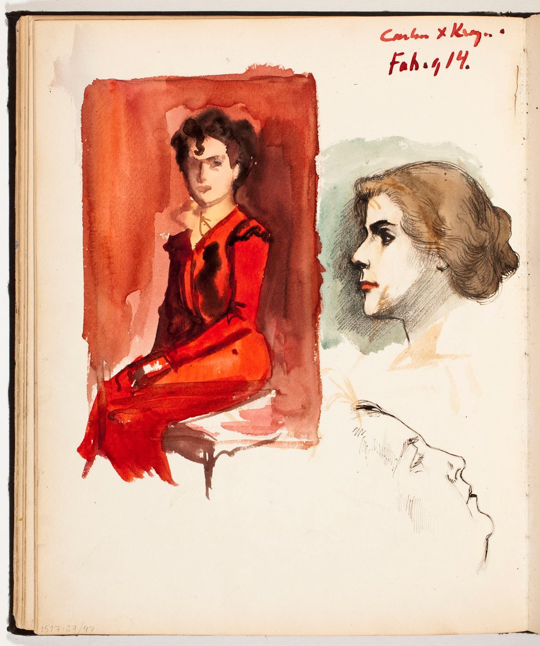 Untitled by Albert Edelfelt