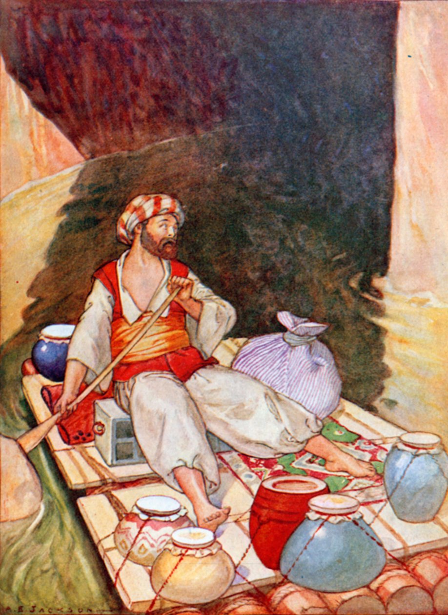 Sindbad Guided it Down the River by Albert Edward Jackson