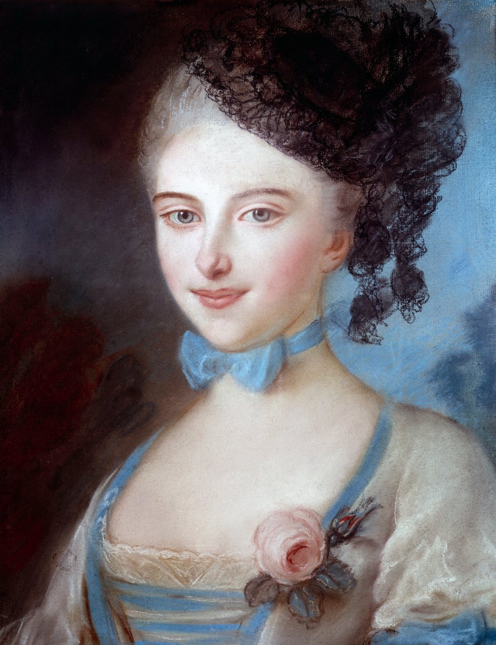 Portrait of Laure Sallambier, Mother of Balzac by Albert Ernest Carrier Belleuse