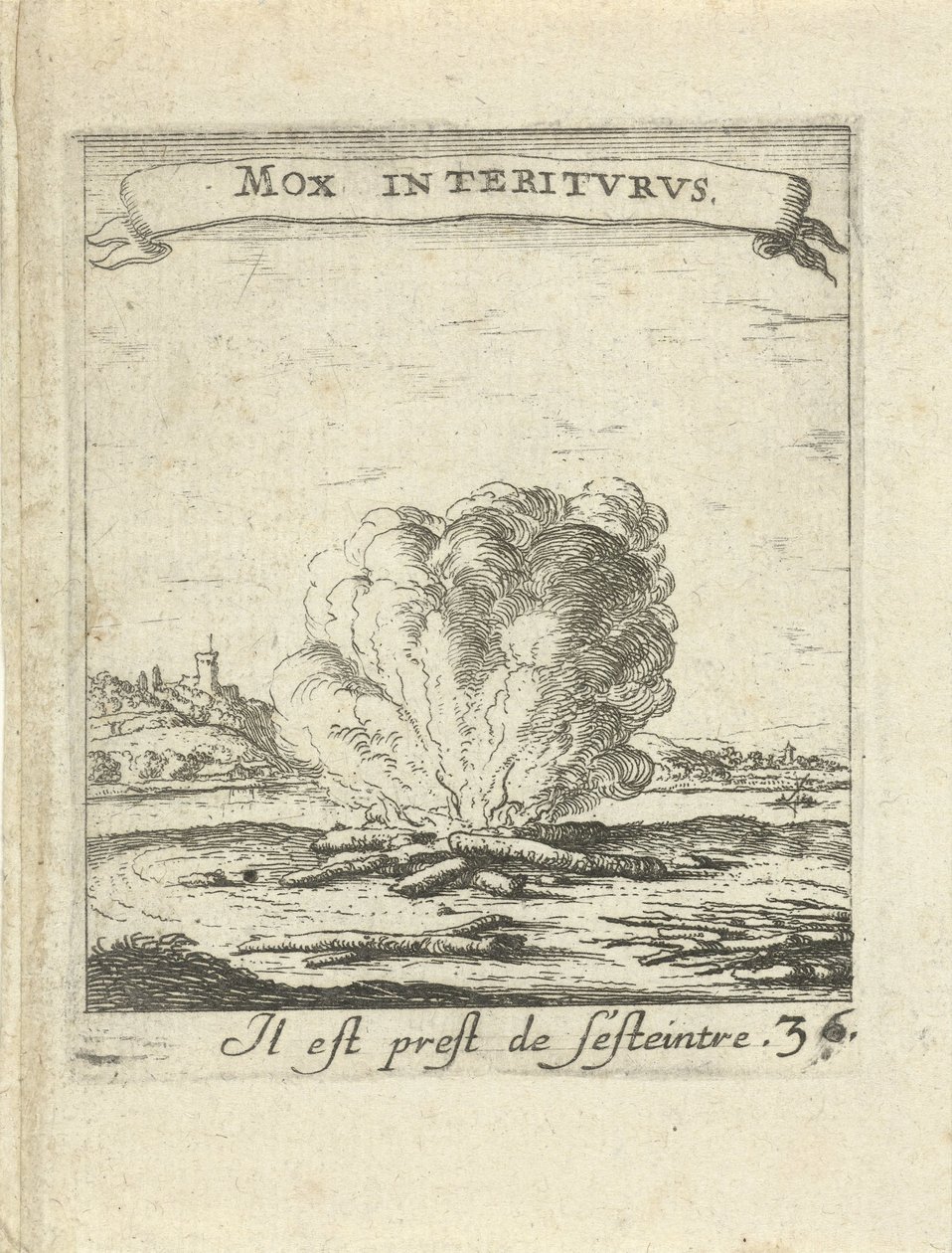 Campfire (Moralizing Love Emblems) by Albert Flamen