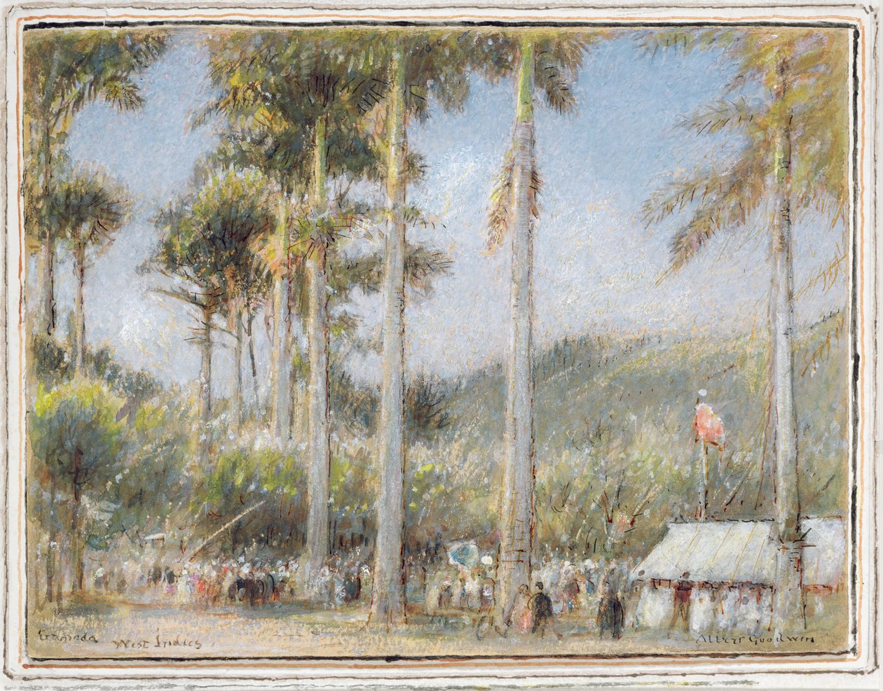 Grenada, West Indies by Albert Goodwin