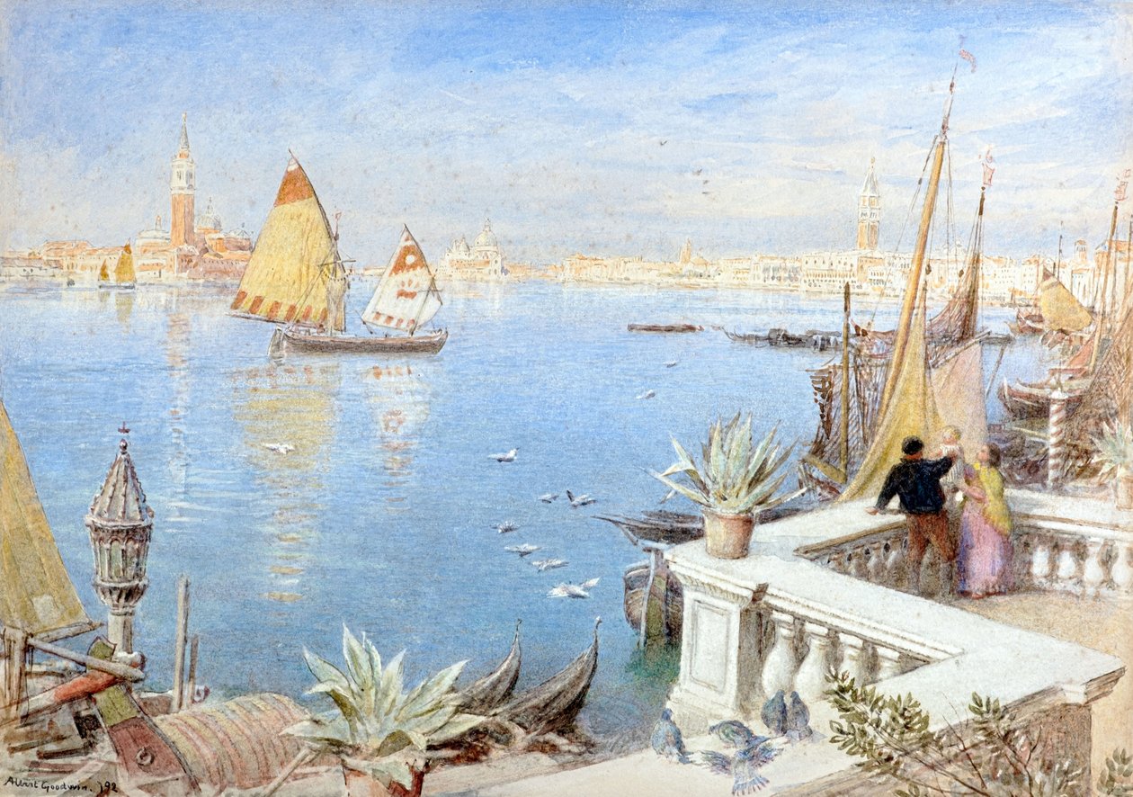 Venice 1892 by Albert Goodwin
