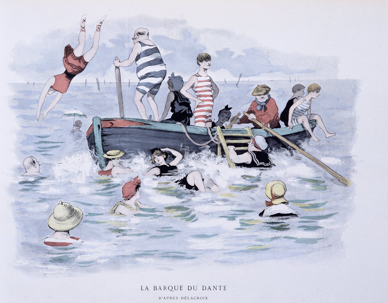 The Boat of Dante - in 