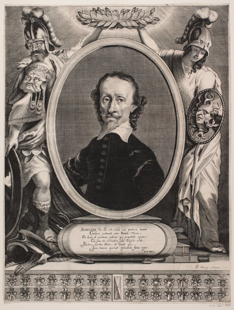 Christen Skeel. Memorial by Albert Haelwegh