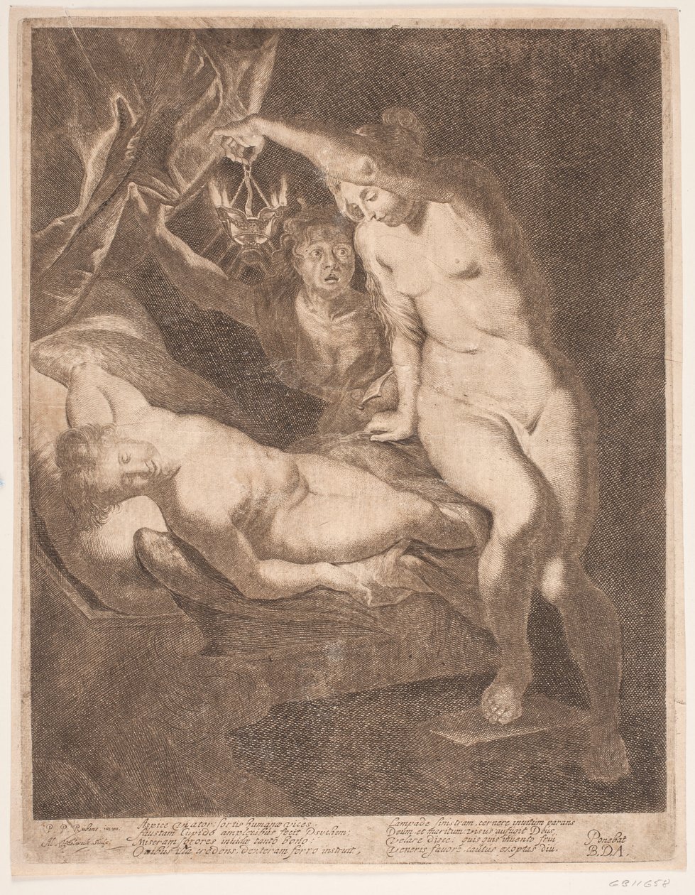 Psyche and the Sleeping Cupid by Albert Haelwegh