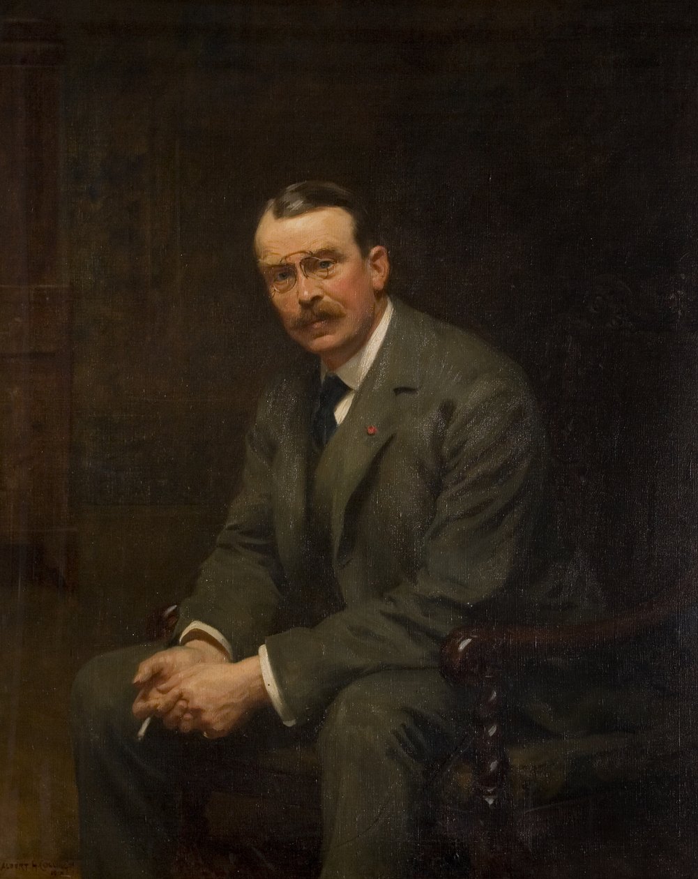 Sir Alfred Herbert (1866–1957) by Albert Henry Collings