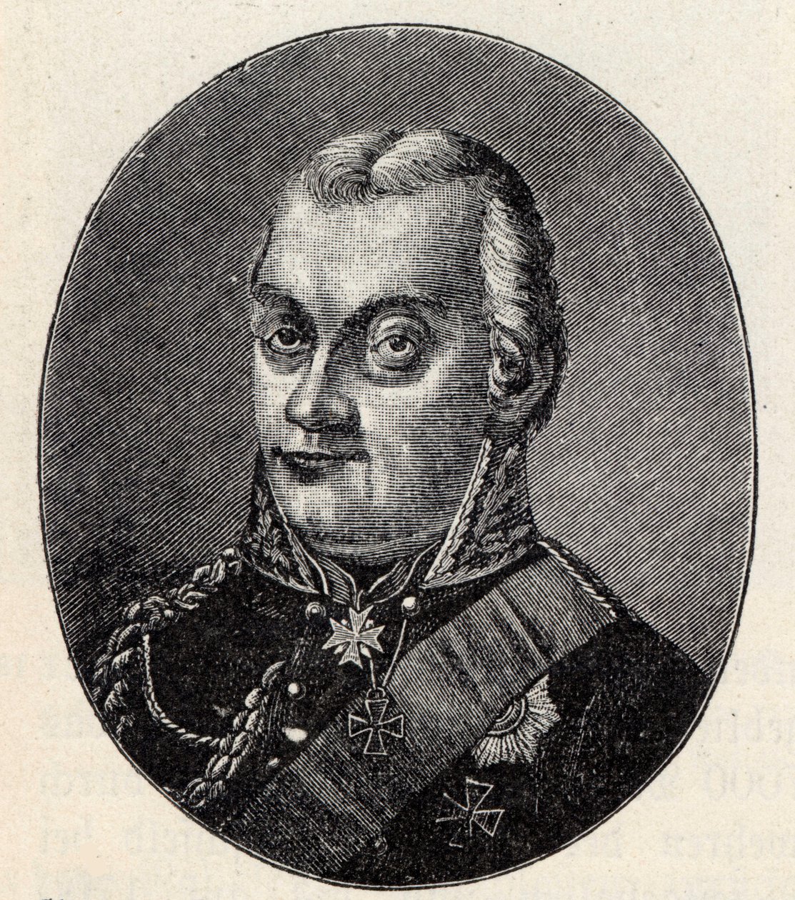 Generalfeldmarschall Friedrich Graf von Kleist von Nollendorf by Albert Johann Christian Schule