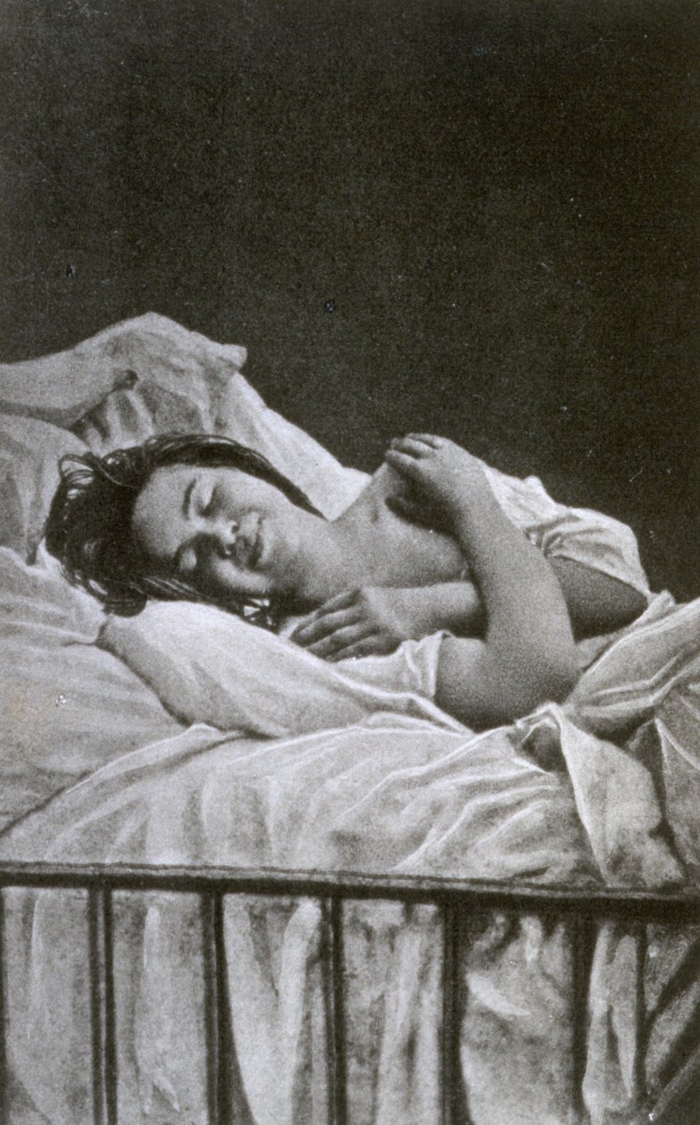 Young Woman Having a Fit of Hysteria, 1878 by Albert Londe