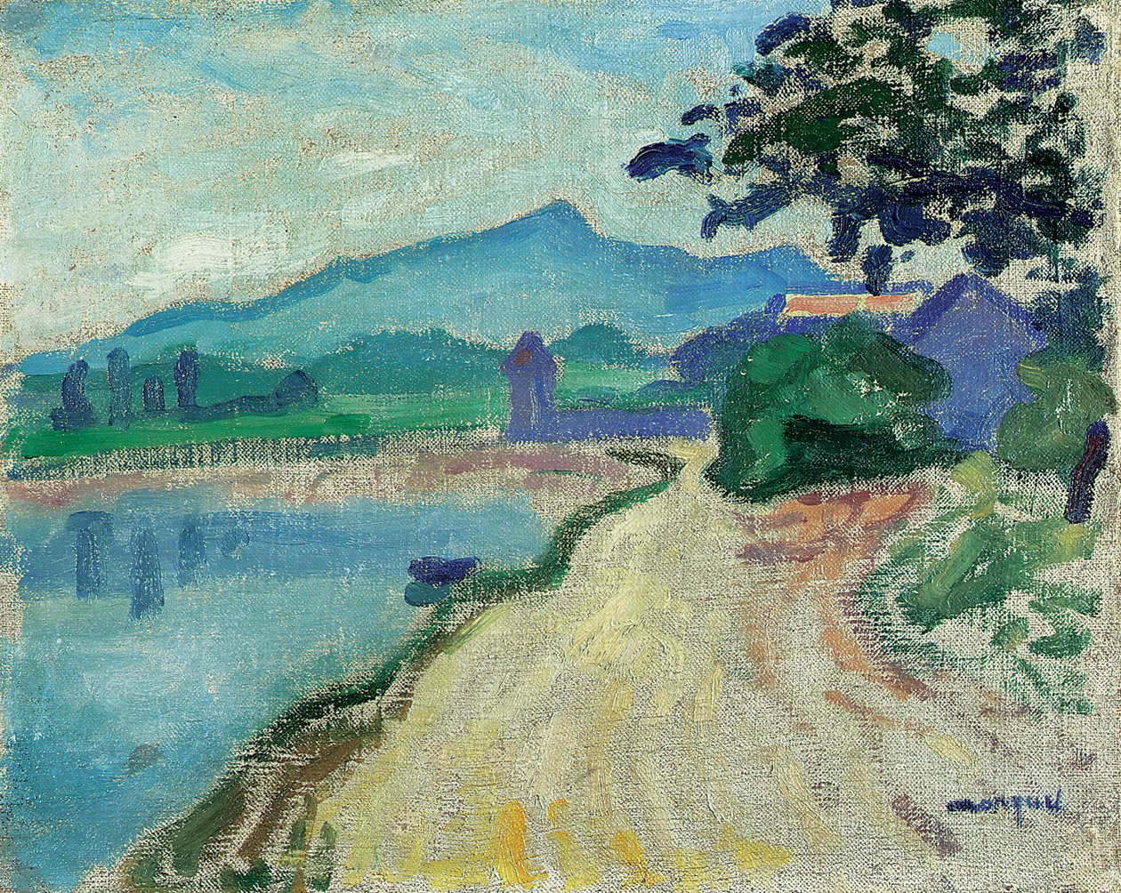 Environs of Saint-Jean-de-Luz, Morning by Albert Marquet