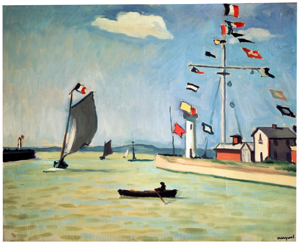 Honfleur Harbour, c1911 by Albert Marquet