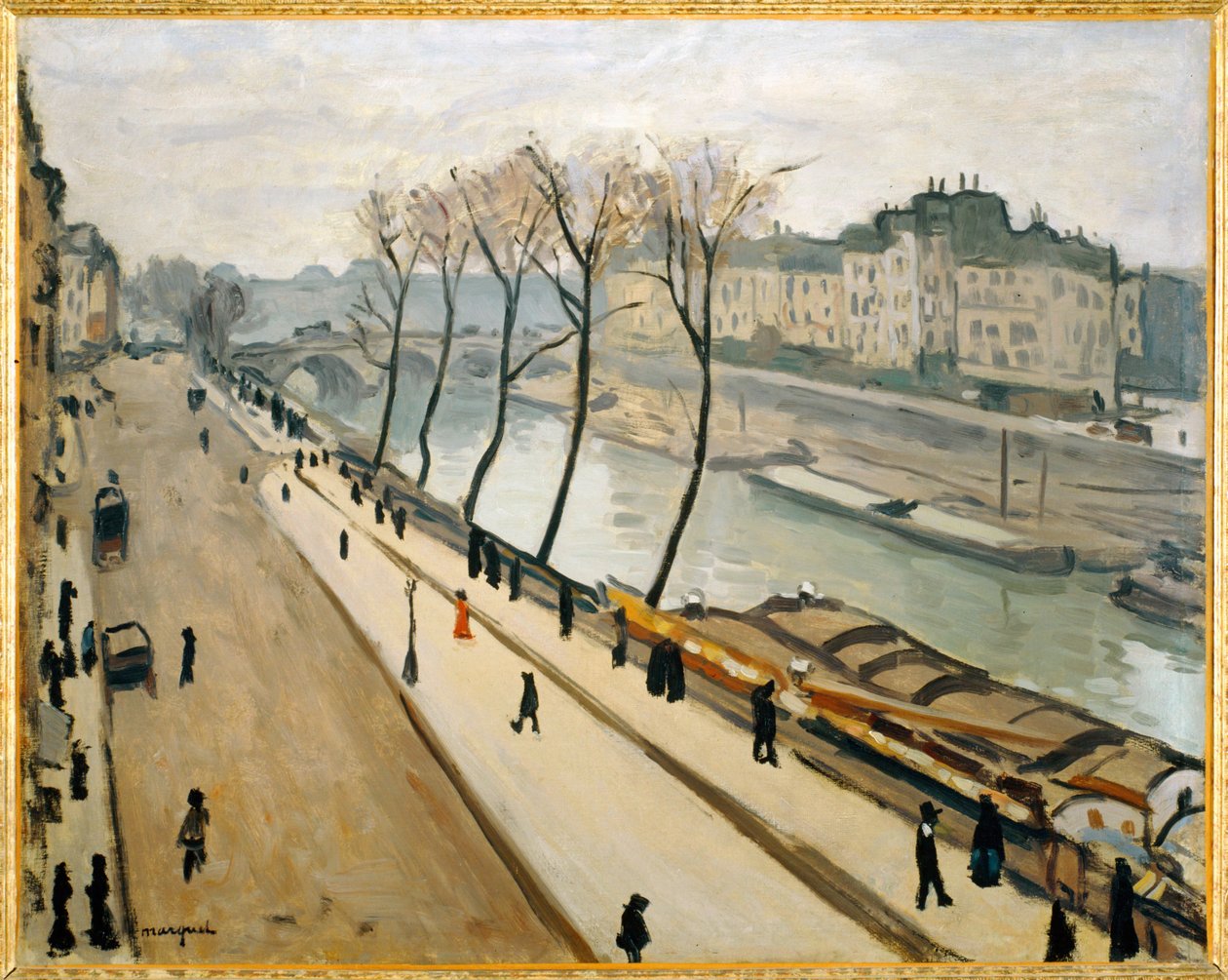 The Seine River by Albert Marquet