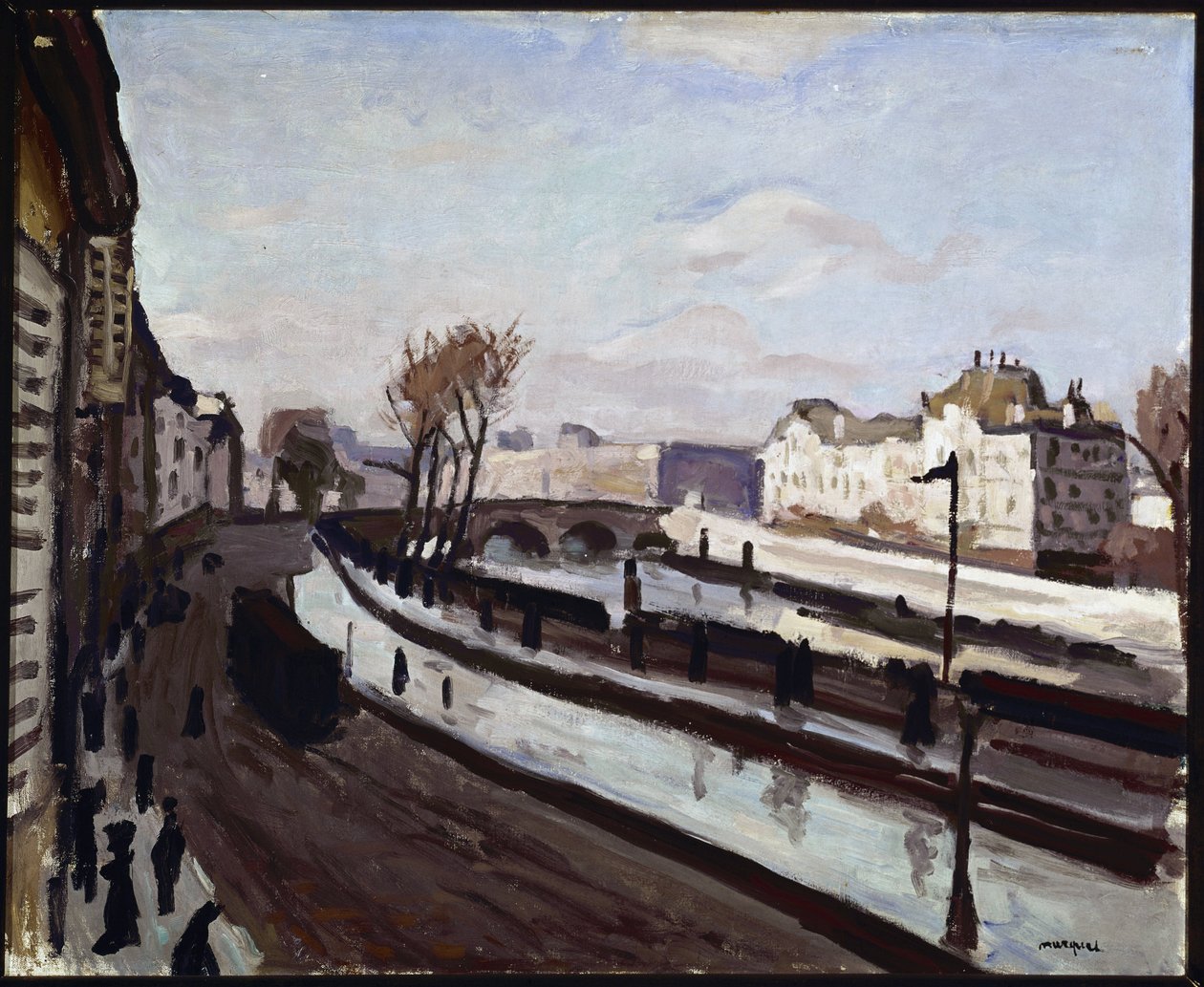 Paris, the Quai des Grands-Augustins by Albert Marquet