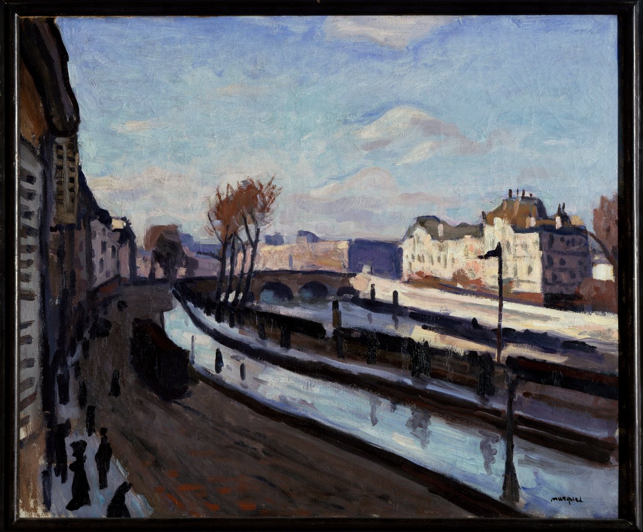 Paris, the Quai des Grands-Augustins by Albert Marquet