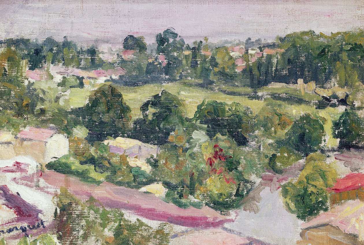 Parisian Suburb by Albert Marquet