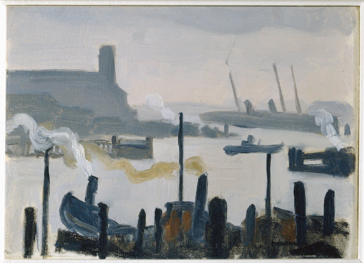 Hamburg Harbour by Albert Marquet