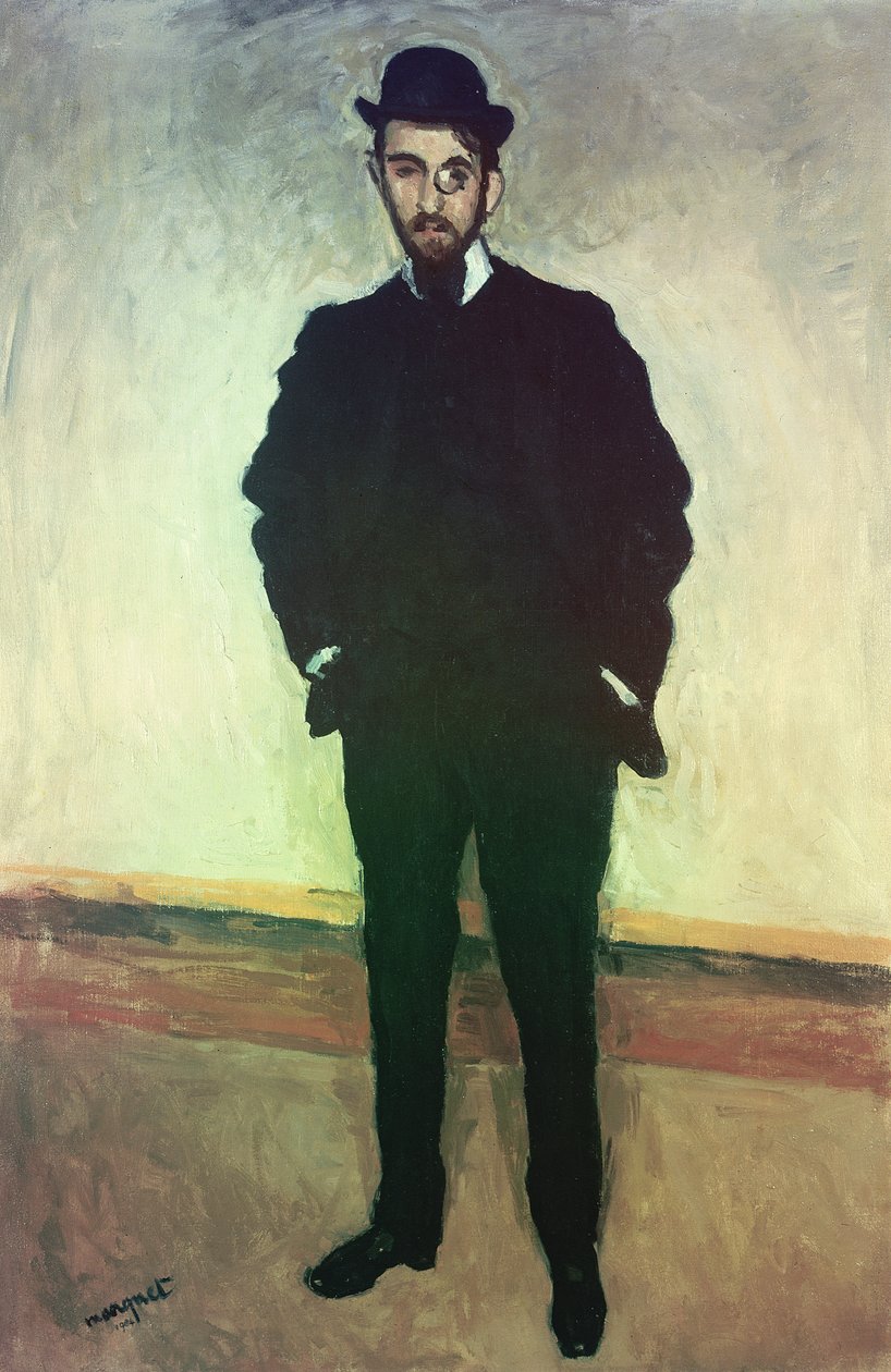 Portrait of Andre Rouveyre by Albert Marquet