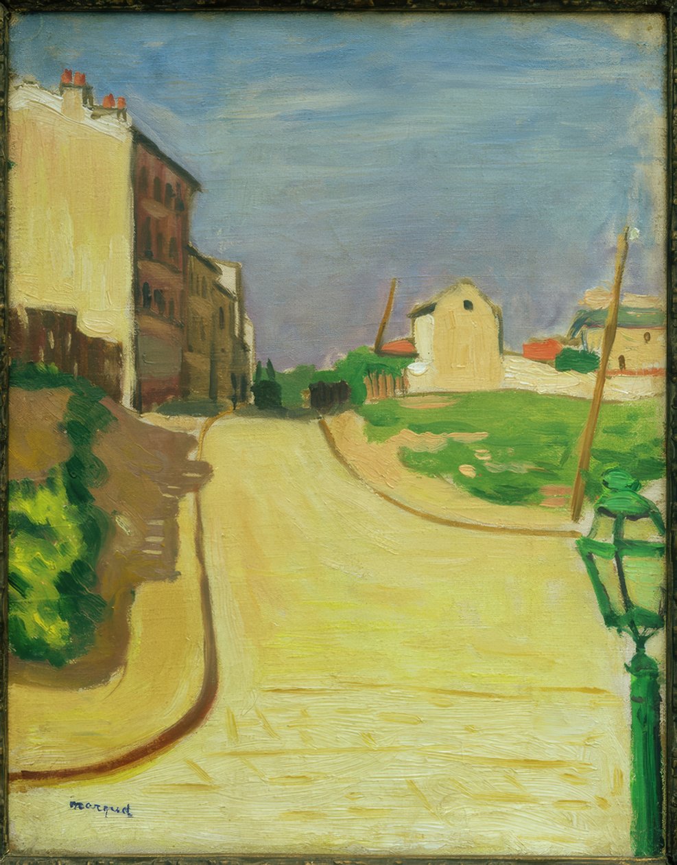 Street with Green Lantern by Albert Marquet