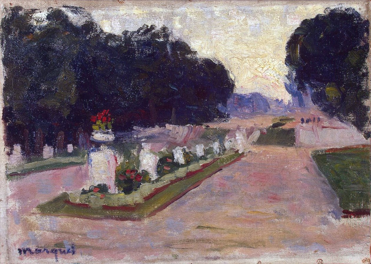 The Luxembourg Garden by Albert Marquet