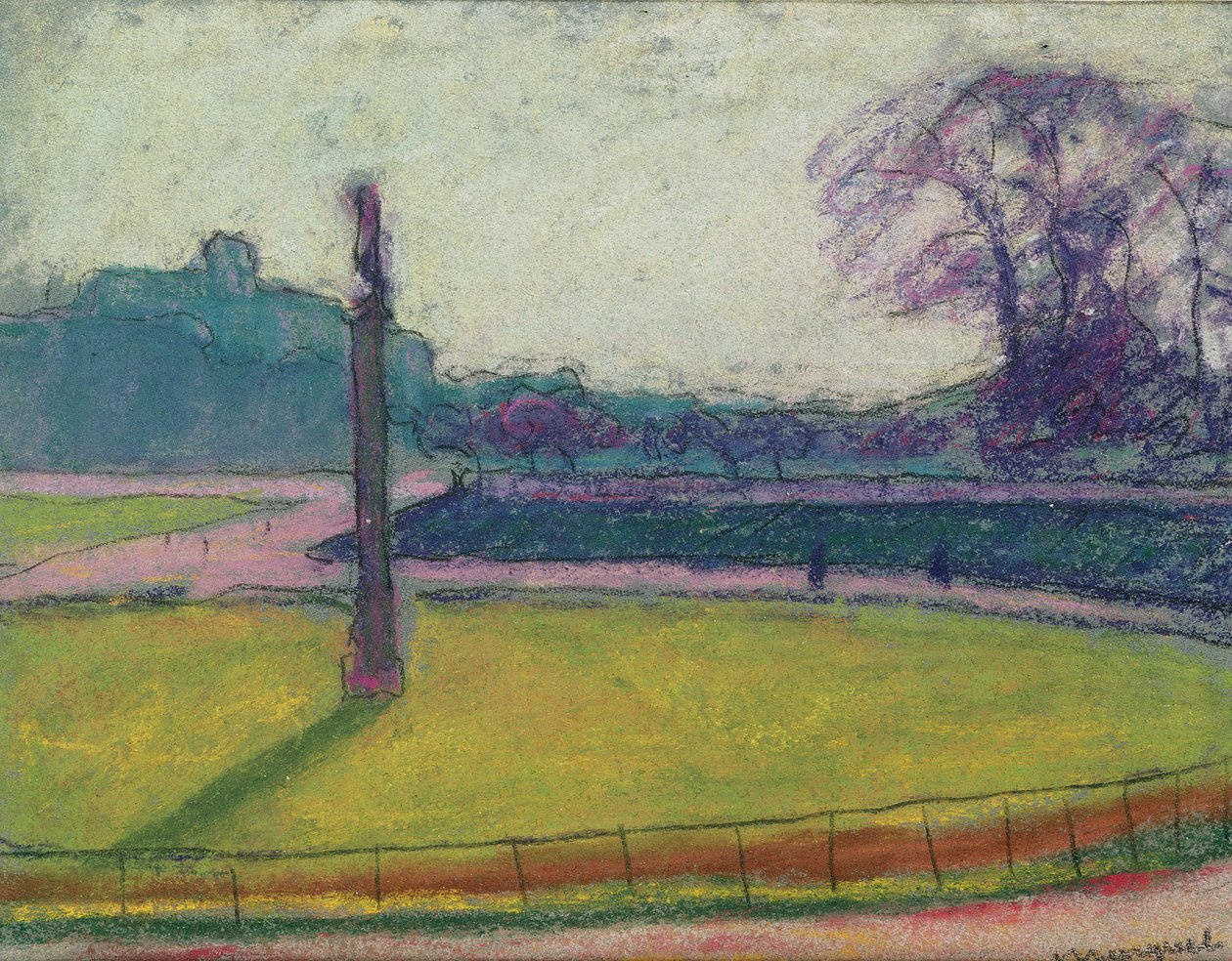 The Luxembourg Gardens, Paris by Albert Marquet