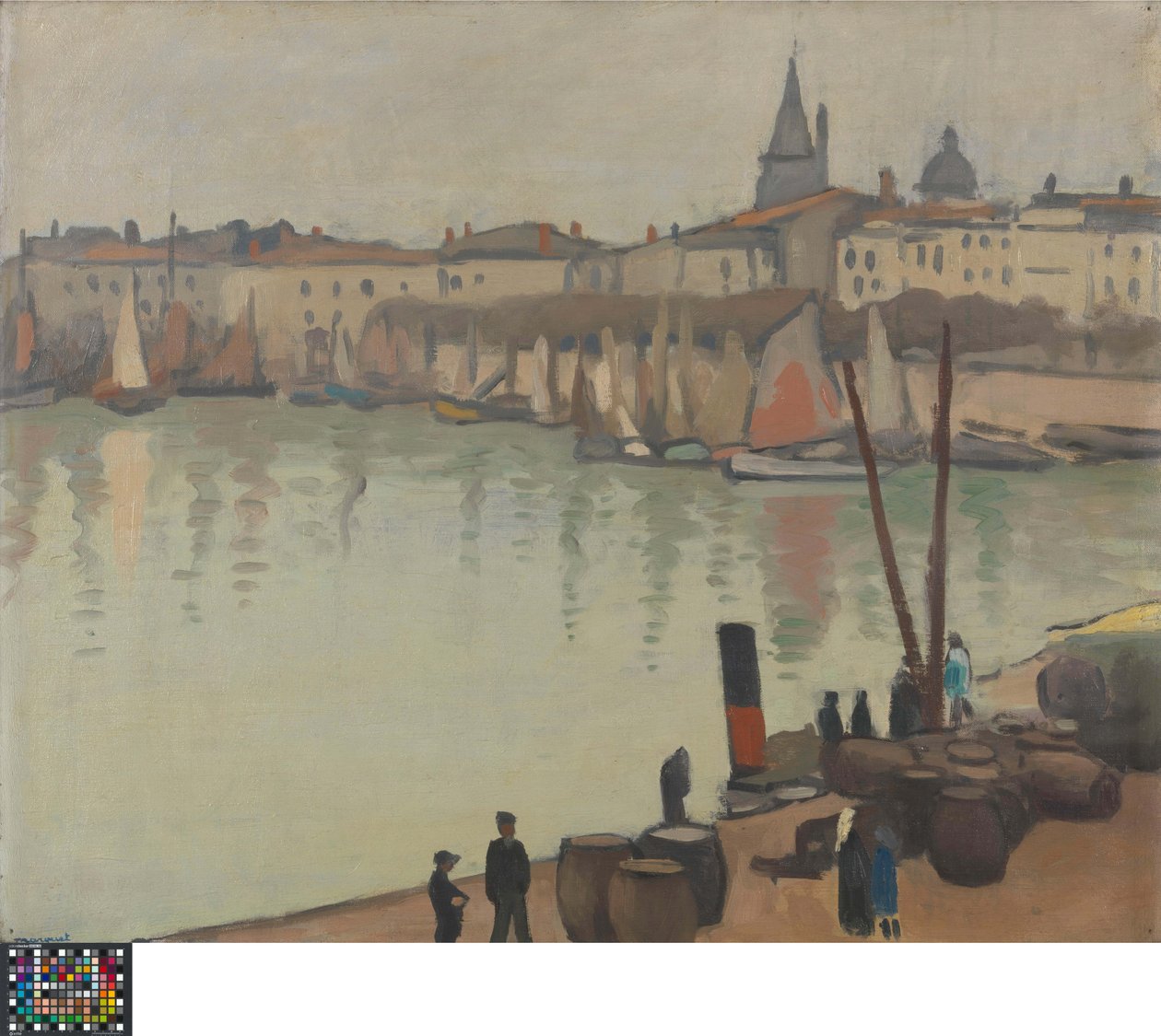 The Port of La Rochelle by Albert Marquet