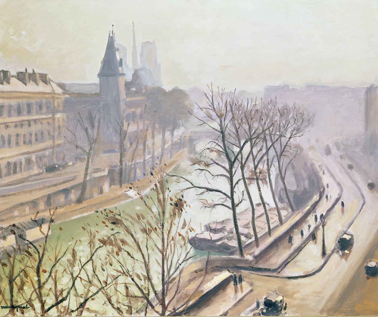 The Seine at Paris by Albert Marquet