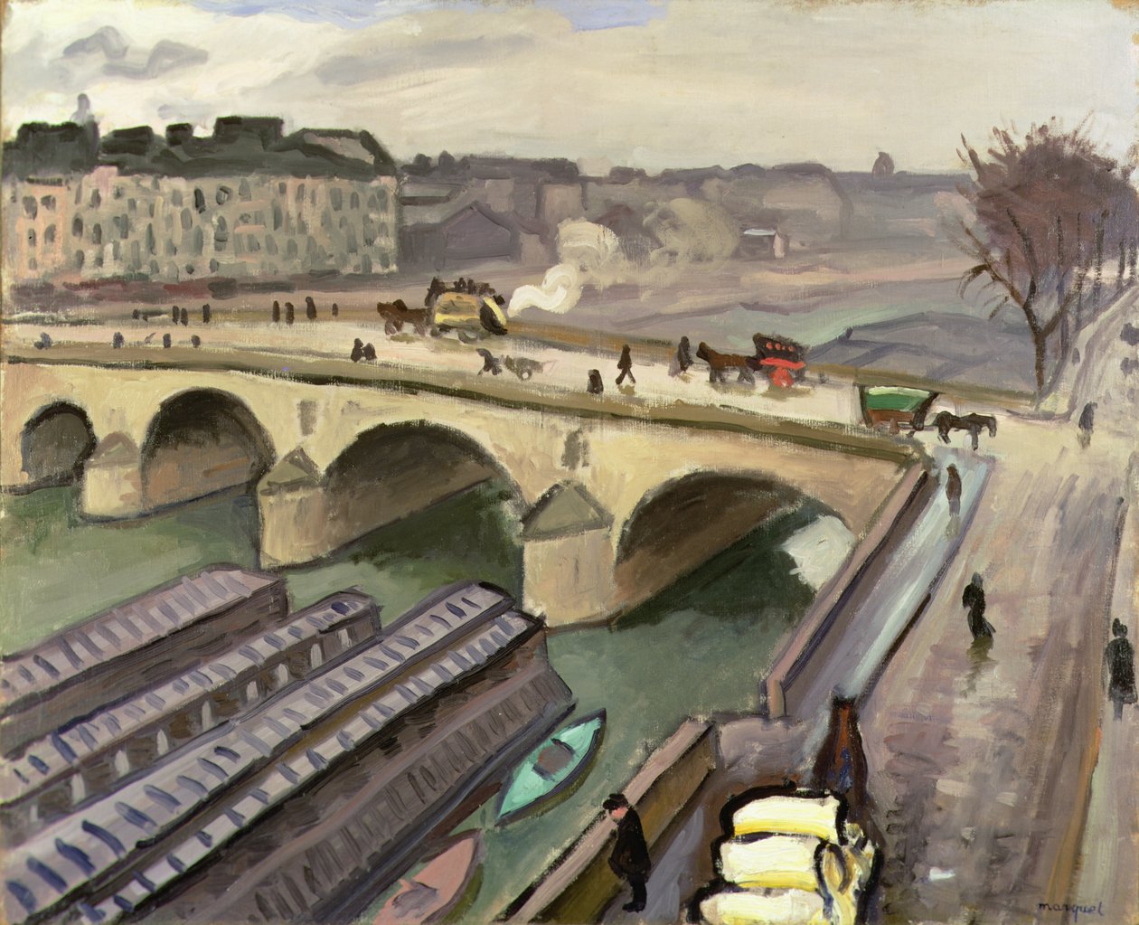 The Seine at Paris, c.1907 by Albert Marquet