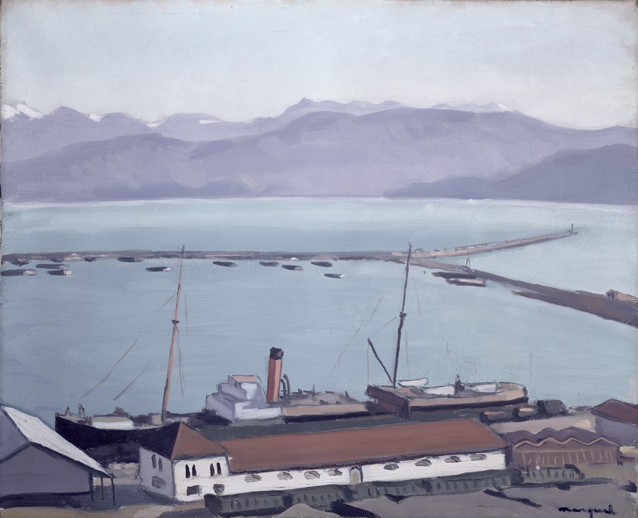 View at Bougie, Algiers by Albert Marquet