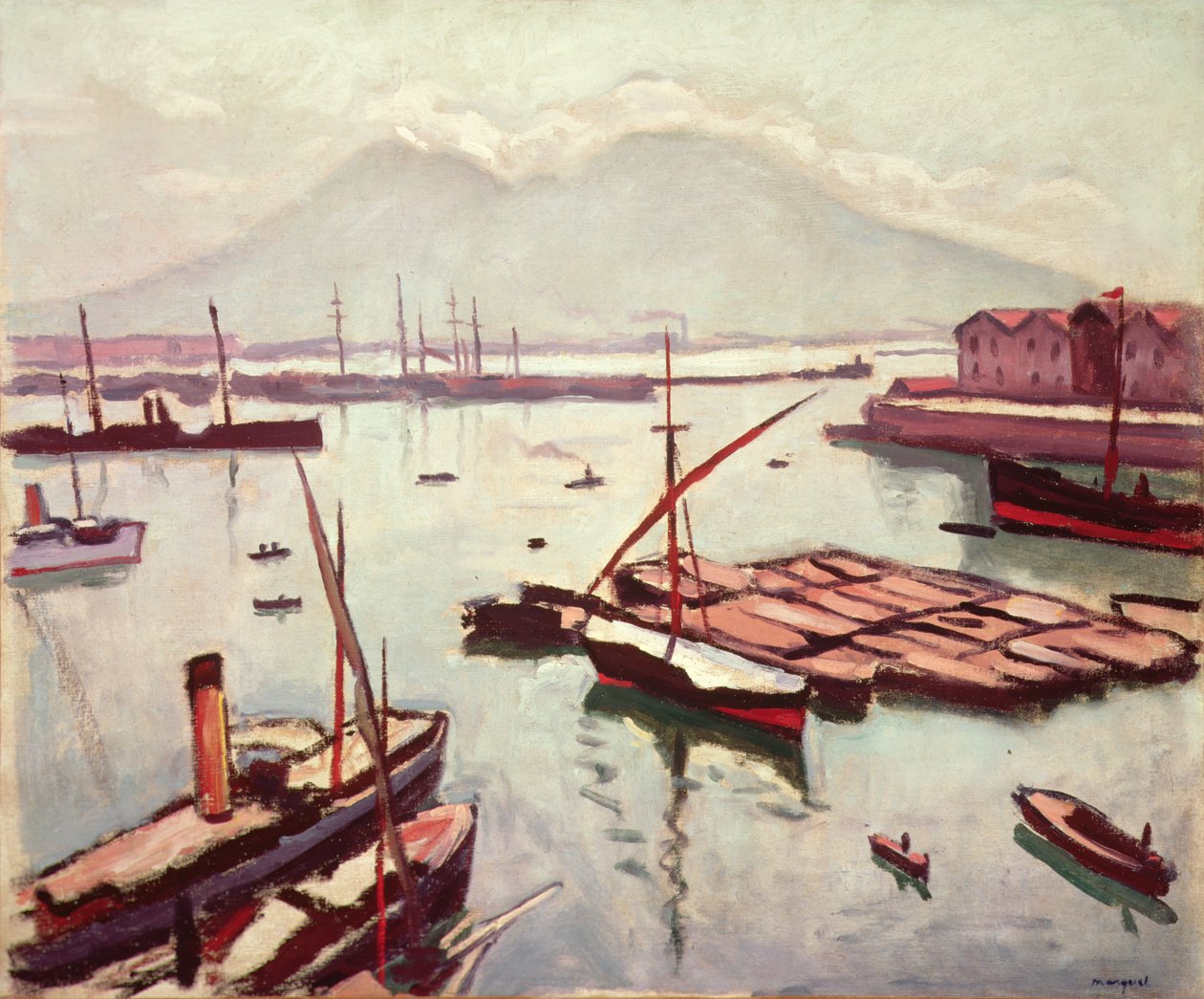 View of Naples by Albert Marquet