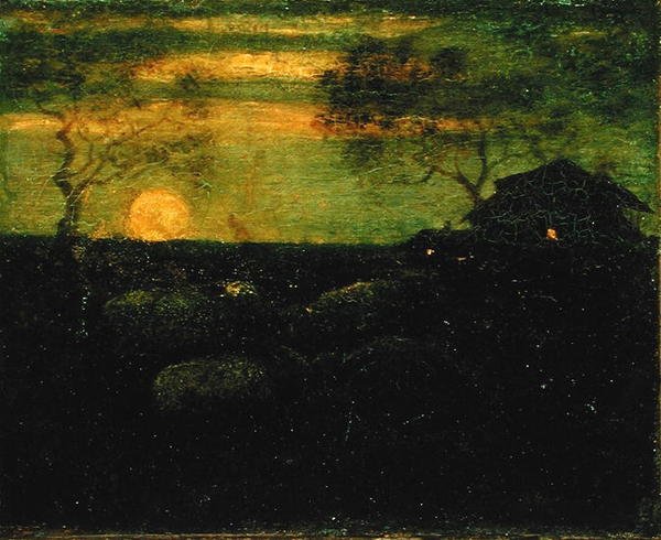 The Sheepfold, late 1870s by Albert Pinkham Ryder