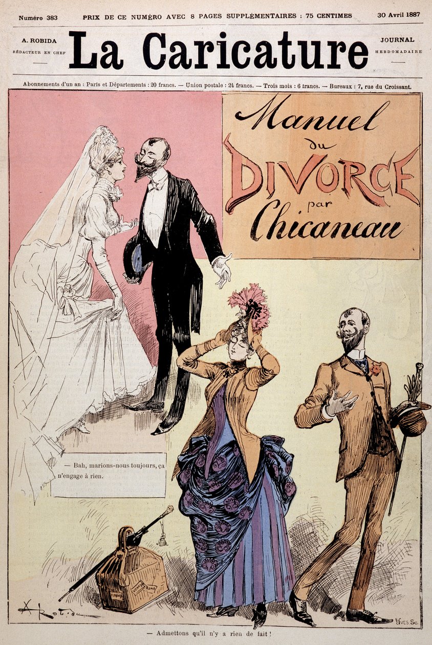 Couple married then divorce, 